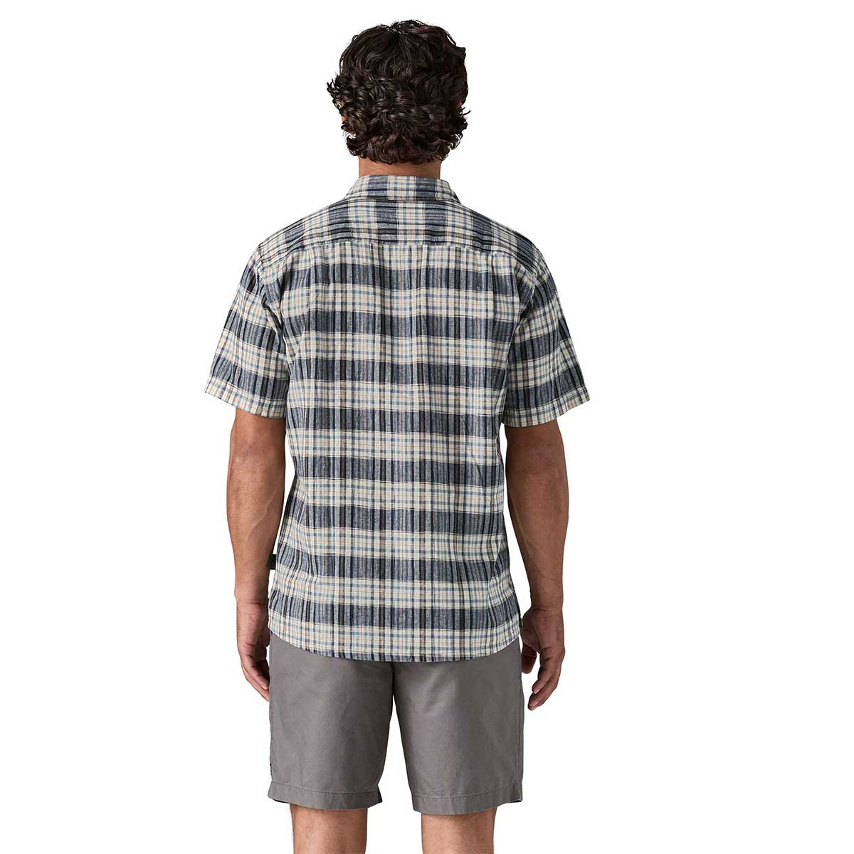Patagonia Back Step Shirt Men's in Sunlight New Navy